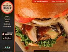 Tablet Screenshot of newyorkburgerco.com